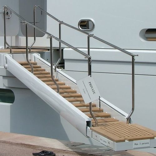 Yachtleiter - Cramm Yachting Systems BV - schwenkbar / Sicherheit / Fallreep