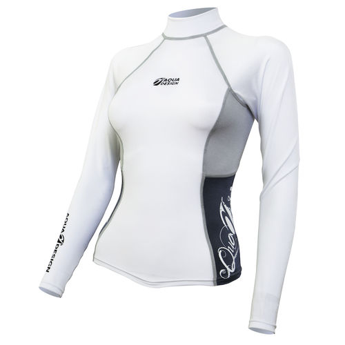 Lycra-Shirt / Langarm - BEENT  - AQUADESIGN - für Frauen / Thermo