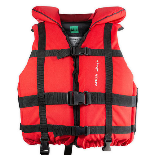 Schwimmweste für Kanus und Kayaks - EXPEDITION CLUB PLUS - AQUADESIGN - unisex / Schaumstoff / rot