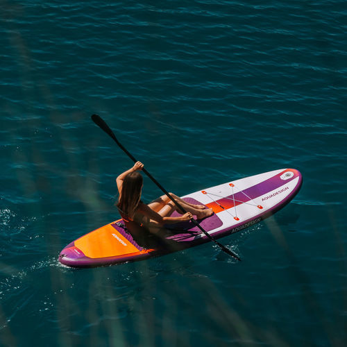 Aufblasbares SUP - LAVA  - AQUADESIGN - Allround / für Anfänger / für fortgeschrittene Anfänger