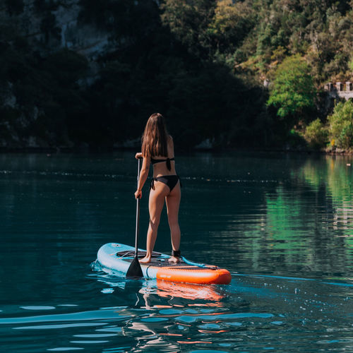 Aufblasbares SUP - LUCKEY  - AQUADESIGN - Allround / für Anfänger / für fortgeschrittene Anfänger