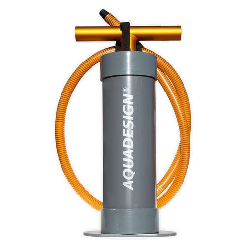 Kolbenluftpumpe - MASSIVE - AQUADESIGN - Hand