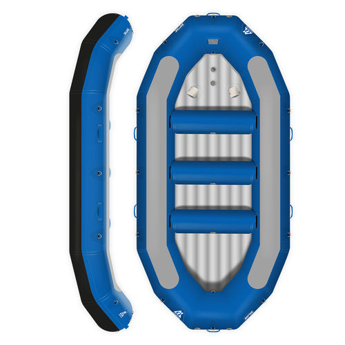 Raft / 9 Plätze - RAPTOR 410 BLEU  - AQUADESIGN - Wildwasser