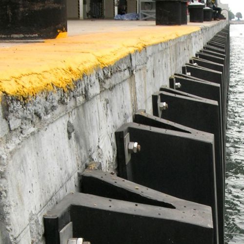 Fender für Hafen - SANP series - Trelleborg Marine and Infrastructure - Kai / Ecken / bogenförmig