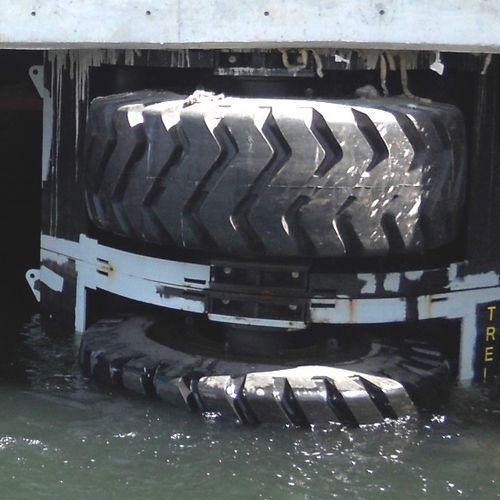 Fender für Hafen - WF series - Trelleborg Marine and Infrastructure - Kai / Reifen / Dropstitch