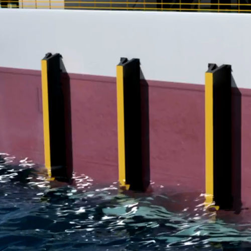 Bootfender - Thor H - Trelleborg Marine and Infrastructure - für den Schiffsrumpf / großformatig / gelb