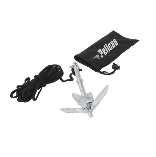 Zusammenklappbarer Anker - PS0658-2 - Pelican International - für Kanu-/Kajaksport / Aluminium