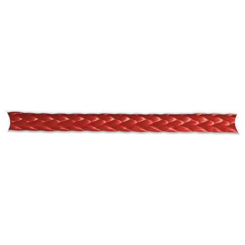 Mehrzweck-Tau - 12-STRAND  - English Braids - doppelt geflochten / Polyesterkern / rot