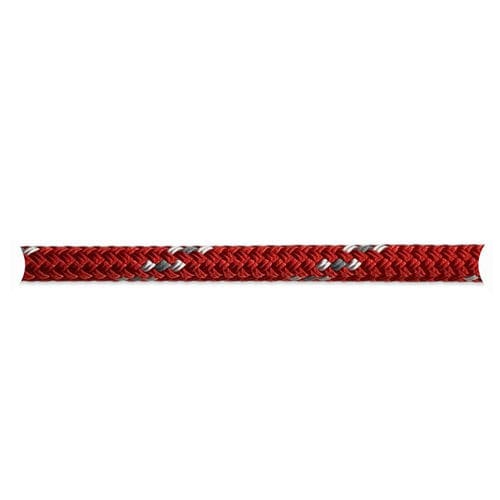 Mehrzweck-Tau - D- RACER 24 - English Braids - einfach geflochten / Polyesterkern / rot