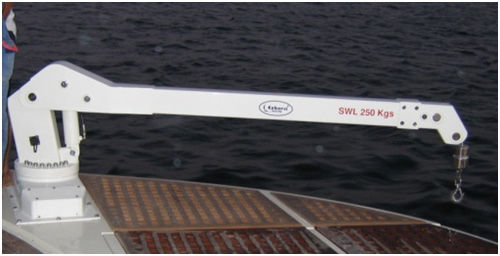 Kran für Schiffe - Basic - Ezberci Marine - Teleskop / Ausleger
