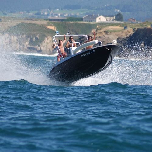 Außenborder-Konsolenboot - 550 - MOGGARO ALUMINIUM YACHTS - mit Mittelkonsole / mit Seitenkonsole / Sportfischer