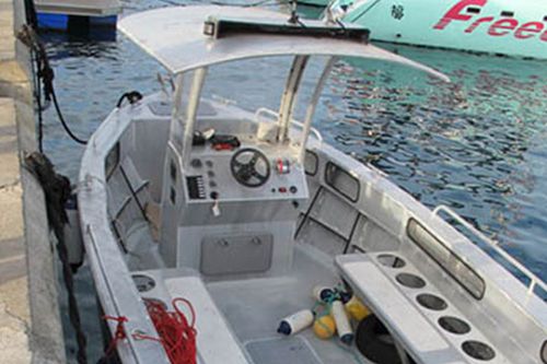 Taucherbasisboot Berufsschiff - M900 - MOGGARO ALUMINIUM YACHTS - Inboard-Hydrojet / Aluminium