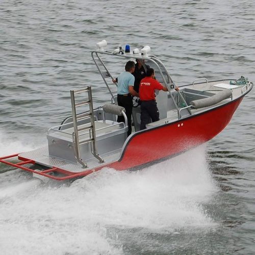 Arbeitsboot Berufsschiff - 650 - MOGGARO ALUMINIUM YACHTS - Inboard-Hydrojet / Aluminium