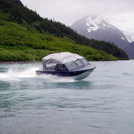 Innenborder-Konsolenboot - LYNX V8 - OUTLAW EAGLE MANUFACTURING - mit Doppelkonsole / Sportfischer