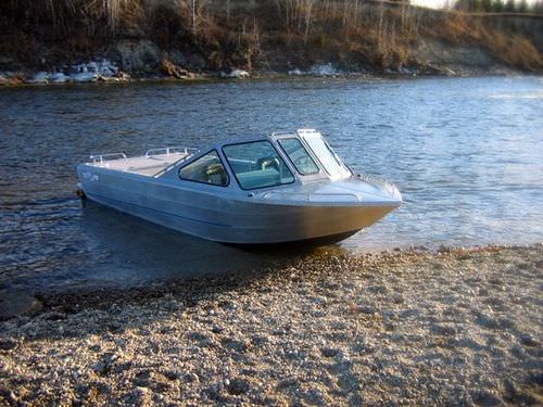 Jetantriebs-Runabout - NAHANNI - OUTLAW EAGLE MANUFACTURING - mit Doppelkonsole