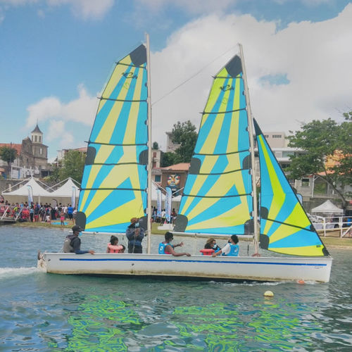 Großsegel - 2252 - NENUPHAR - für Jolle / Triradial-Schnitt