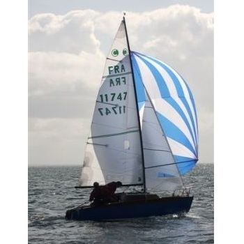 Spinnaker - 2140 - NENUPHAR - für One-Design Regatta Kielboote / Triradial-Schnitt / Nylon