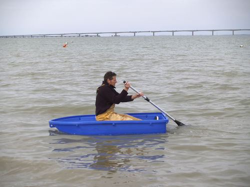 Außenborder-Beiboot - Clam - FunYak - Open / rotationsgesintert