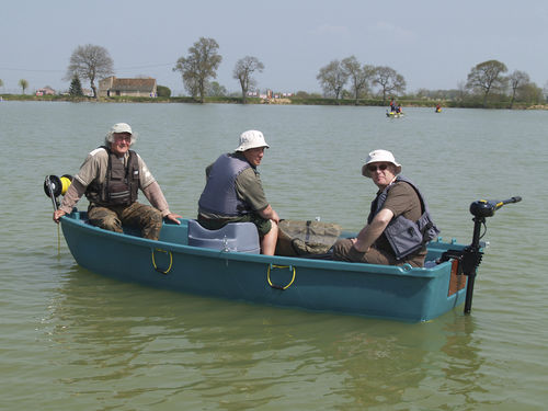 Offenes Boot / Außenborder - FY 350 - FunYak - Open / Sportfischer / max. 6 Personen