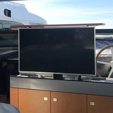 TV-Schrank für Yachten - TELESCOPIUM-C - GALLINEA SRL - senkrechtheber