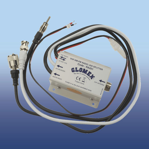 Antennensplitter für Boot - RA201 - Glomex - VHF / AIS / FM