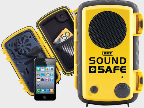 Gehäuse für iPhone® - SOUND SAFE - GME electrophones - wasserdicht