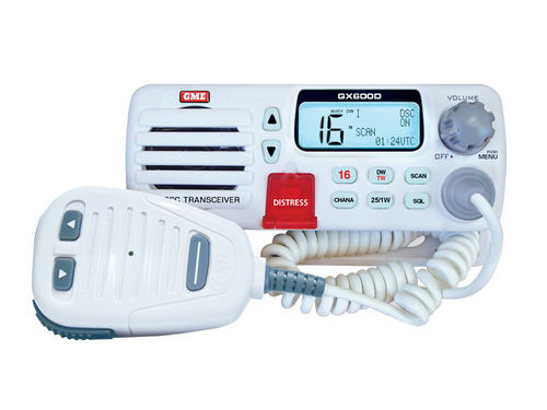 Funkgerät für Boot - GX600D - GME electrophones - festinstalliert / VHF / IP67