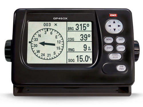GPS-Multifunktionsgerät - GP450X - GME electrophones - für Marineanwendungen / festinstalliert