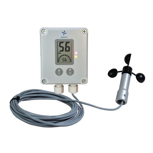 Digitaler Windmesser - Y211  - NAVIS elektronika - mit Alarm