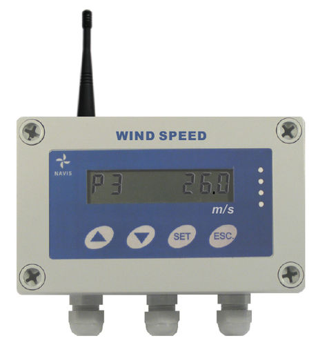 Windfahne-Multifunktionsgerät - WSM 300 - NAVIS elektronika - Windmesser / für Marineanwendungen / digital