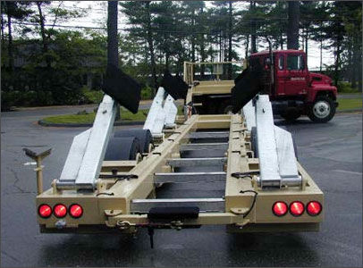 Straßenanhänger - HHT series - Hostar - für Segelboote / hydraulisch / elektrisch