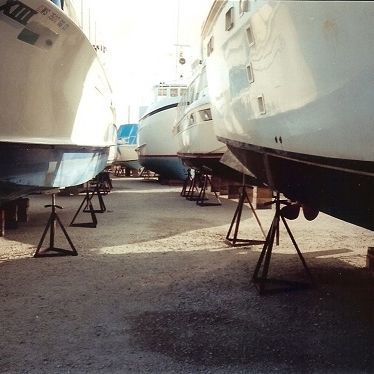 Stützfuß zum Aufdocken für Motorboot - PBS1P/PBS1G - Hostar - verstellbar / für Kiel