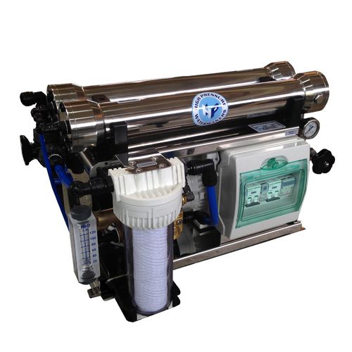 Entsalzungsanlage für Boot - SC ECO series - HP High Pressure S.R.L. - Umkehrosmose / 380 V / 380 V