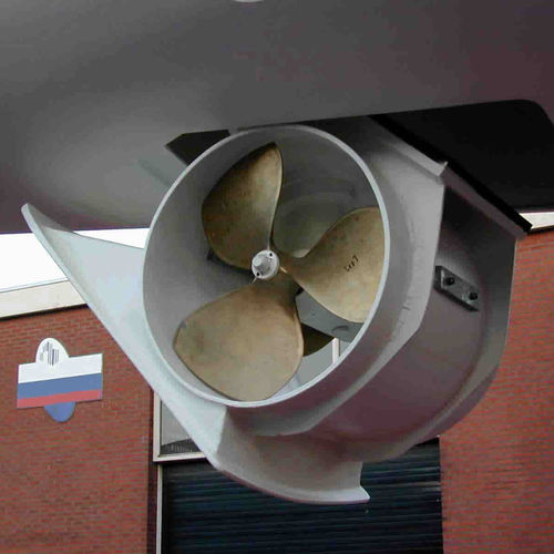 Bugstrahlruder - Hydromar Marine Equipment bv - Tunnel / für Segelsuperyachten / einziehbar