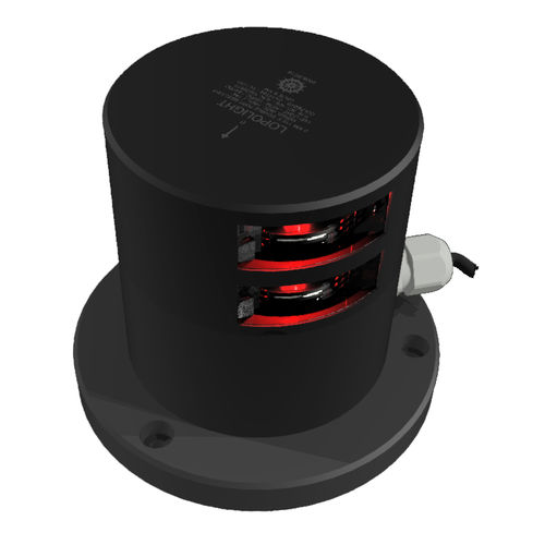 Navigationsleuchte / fur Schiffe - 301-109ST-PRO - Lopolight - Hafen / LED / rot