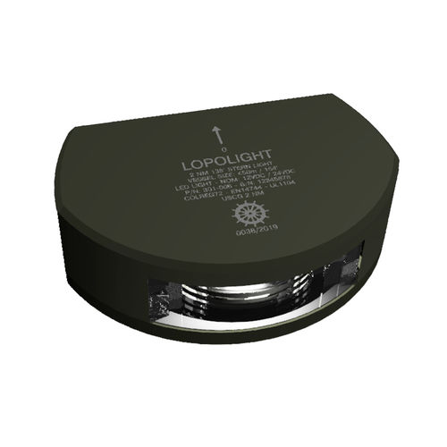Navigationsleuchte / fur Schiffe - 301-006-B - Lopolight - LED / weiß / Heck