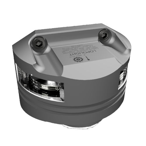 Navigationsleuchte für Boot - 301-011DLX 15M - Lopolight - LED / weiß / Masttop
