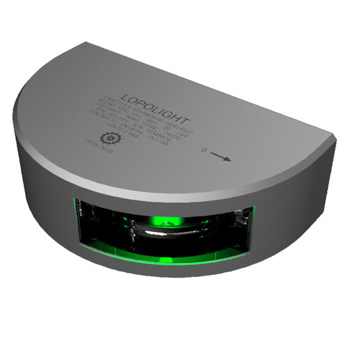 Navigationsleuchte / fur Schiffe - 301-101-6M - Lopolight - LED / grün / horizontal