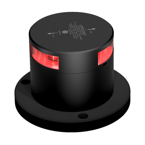 Navigationsleuchte für Boot - 200-014G2-PRO-I 180 - Lopolight - für Schiffe / LED / rot