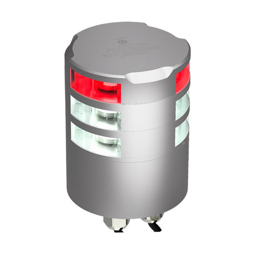 Navigationsleuchte für Yacht - 300-114G2+112G2ST - Lopolight - LED / weiß / rot
