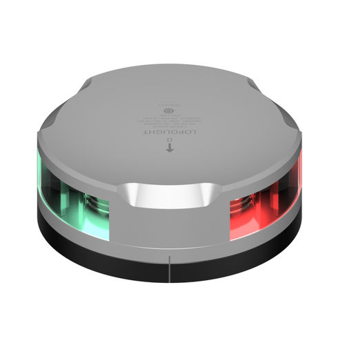 Navigationsleuchte / für Segelboot - 101-101-005-FB - Lopolight - LED / weiß / rot