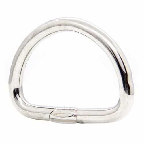 Ring für Segelboot - 0145 - Makefast - D-förmig / Edelstahl