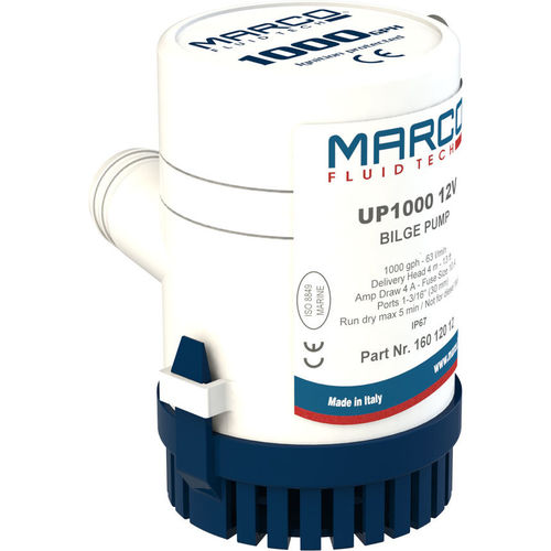 Pumpe für Boot - UP1000 - Marco - Bilge / Wasser / elektrisch