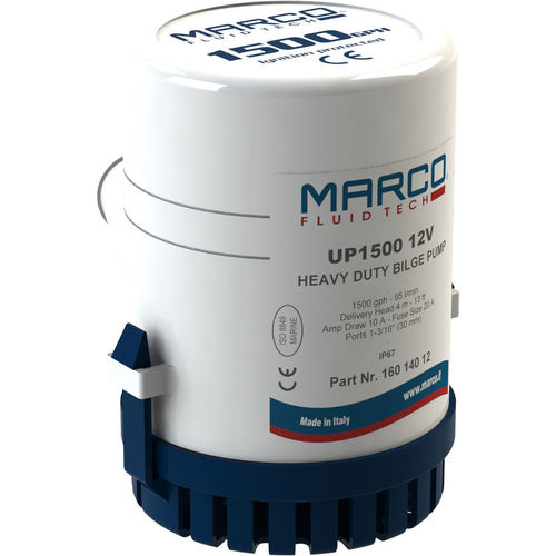 Pumpe für Boot - UP1500 - Marco - Bilge / Wasser / elektrisch