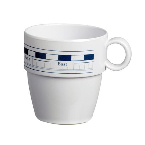 Melaminbeschichtete Tasse - MISTRAL - Marine Business