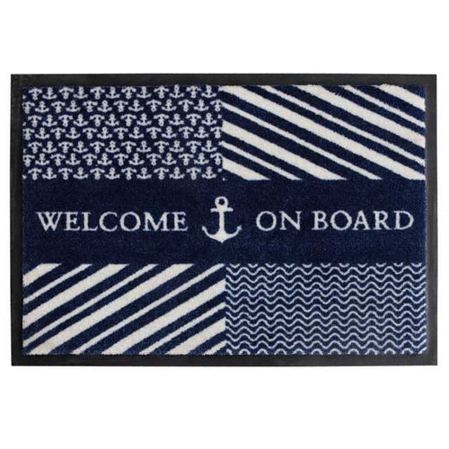 Rutschfester Matte - NAVY - Marine Business - für Boote / nach Maß