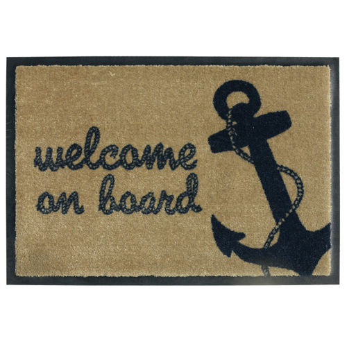 Rutschfester Matte - WELCOME ROPE - Marine Business - für Boote / nach Maß