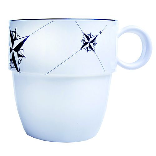 Melaminbeschichtete Tasse - NORTHWIND - Marine Business