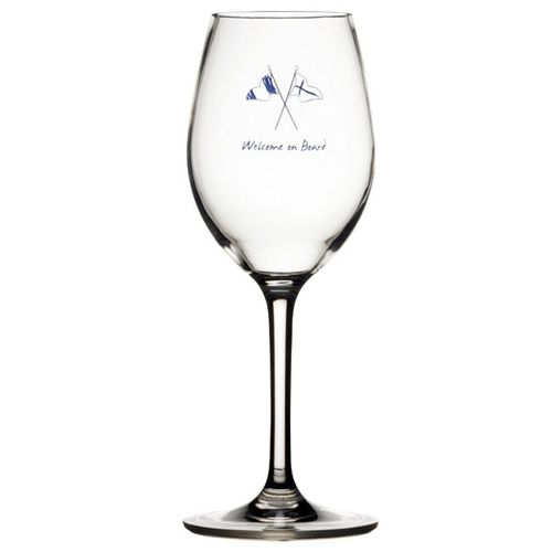 Weinglas - WELCOME ON BOARD - Marine Business