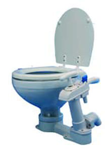 WC für Marineanwendungen - MANUAL SPACE SAVER - Matromarine Products - manuell